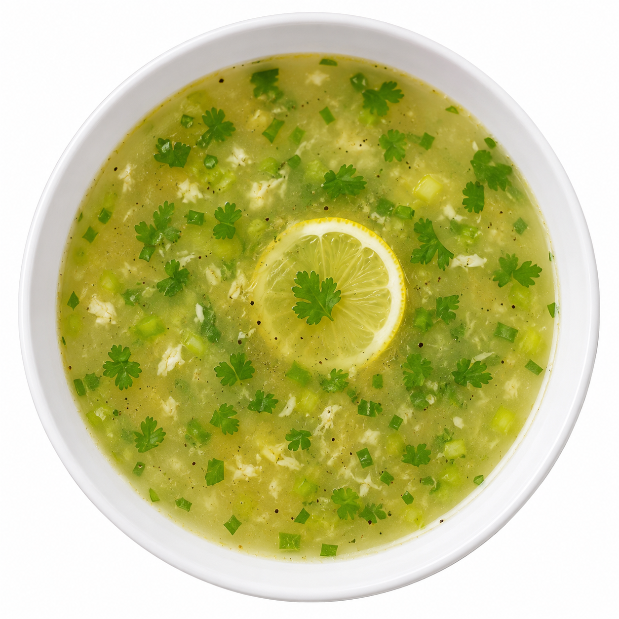 Lemon Coriander Soup